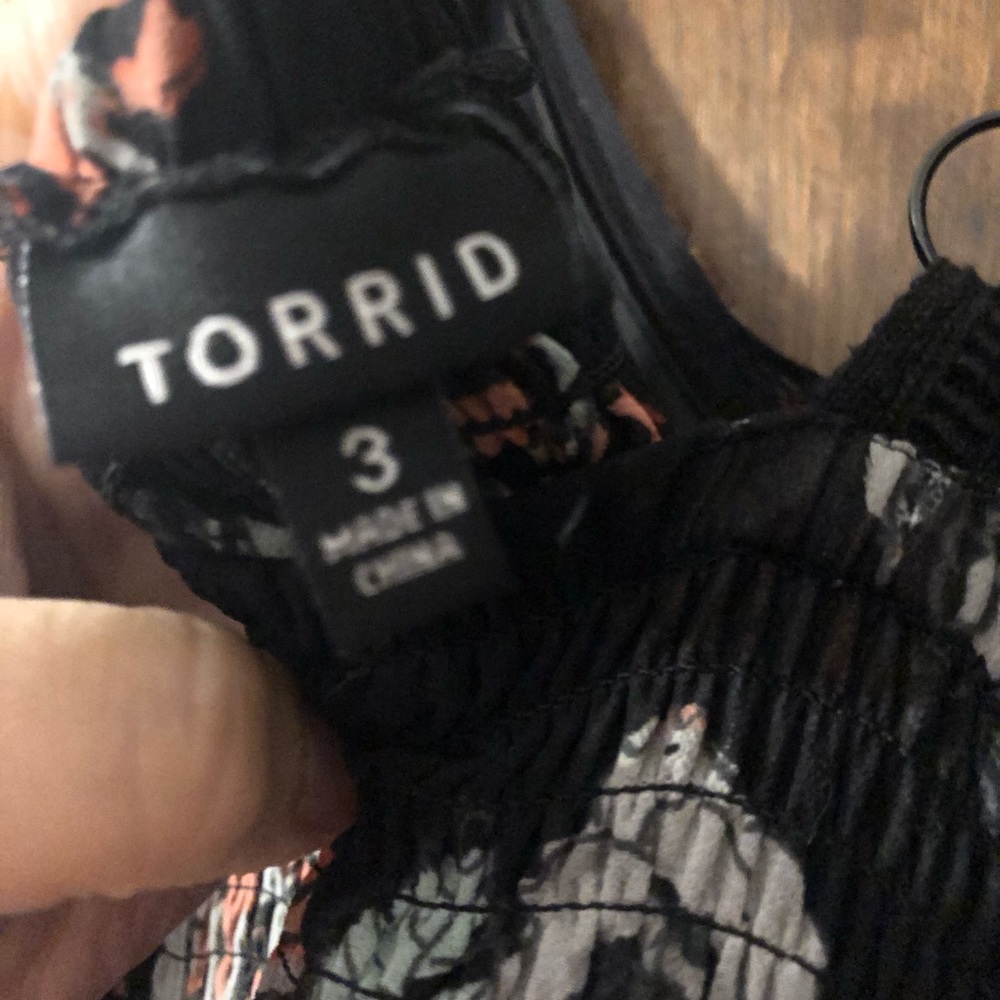 Torrid Floral Maxi Dress - Picture 4 of 5